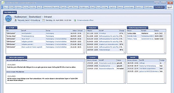 TecArt-CRM - Alles was Sie brauchen!