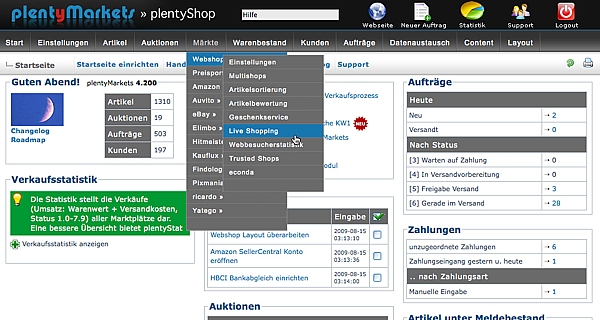 plentyMarkets - Die clevere eCommerce Komplettlösung