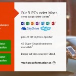 Office 2013-Lizenzen sind PC-gebunden